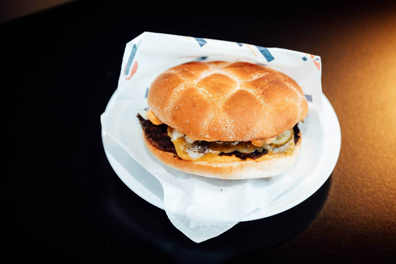 Saftig burger